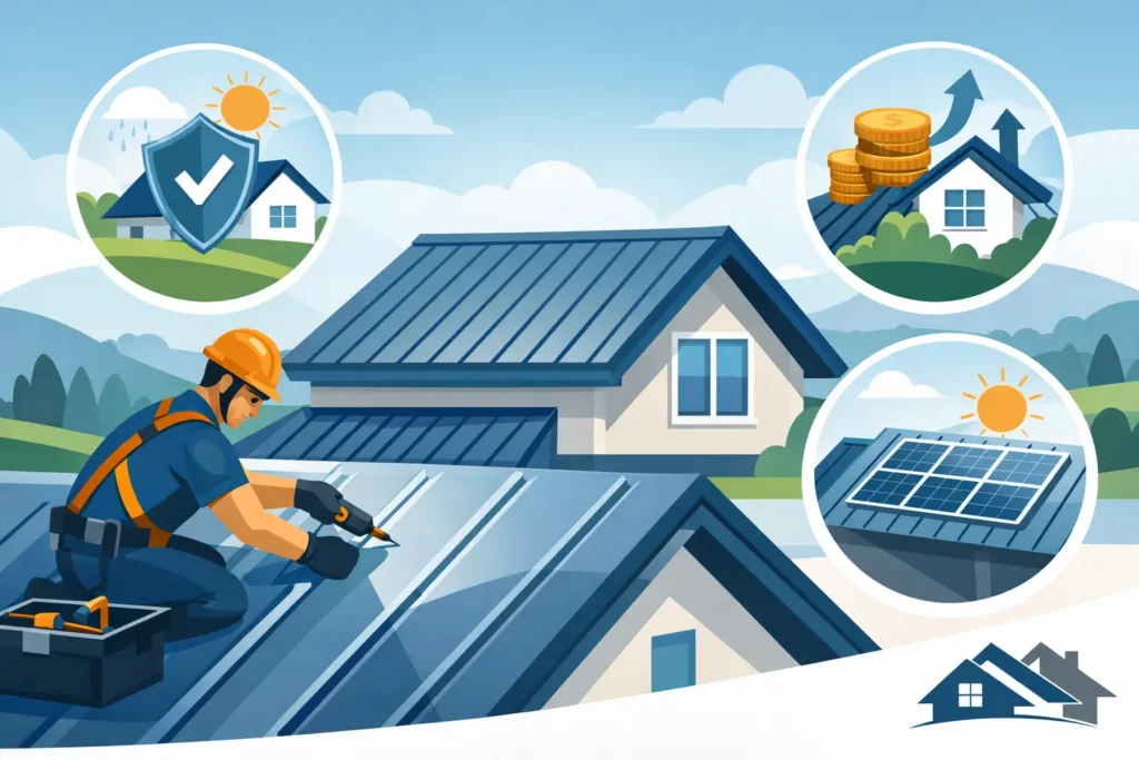 Benefits of Metal Roof Installation