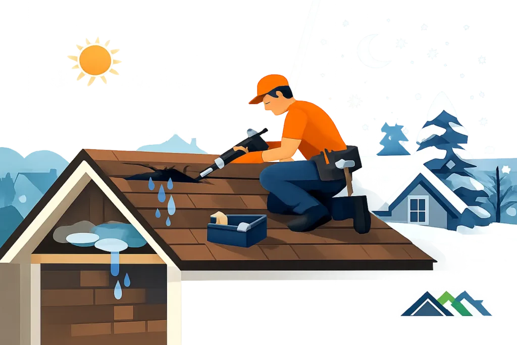 Roof Leak Repair Before Winter Matters